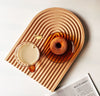 Wave Wooden Tray