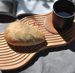 Wave Wooden Tray