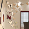 Butterfly Mirror Wall Stickers
