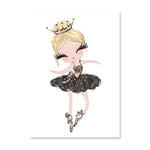 Ballerina Princess Canvas