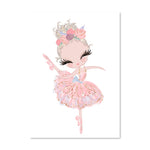 Ballerina Princess Canvas