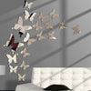 Butterfly Mirror Wall Stickers